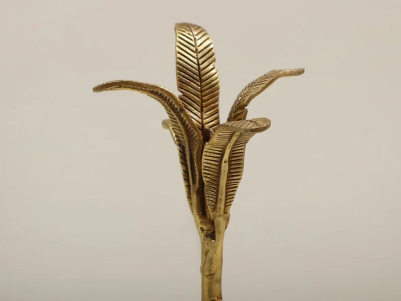 Brass Tree Showpiece (Banana), 11.5 inch