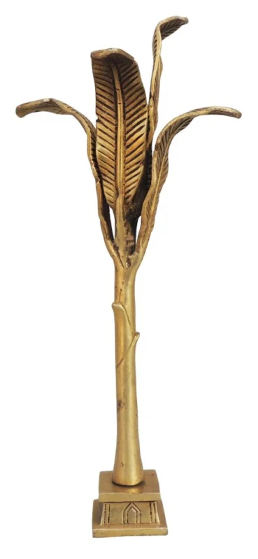 Brass Tree Showpiece (Banana), 11 inch