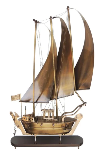 Brass Ship, 49 inch, brass, Vedikcraft Moradabad