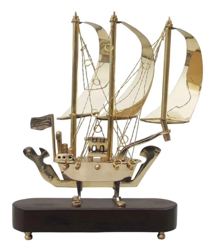Brass Ship, 9.5 inch