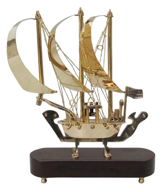Brass Ship, 9.5 inch