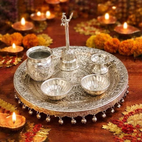 Brass Dinner Plate, brass, Vedikcraft Moradabad