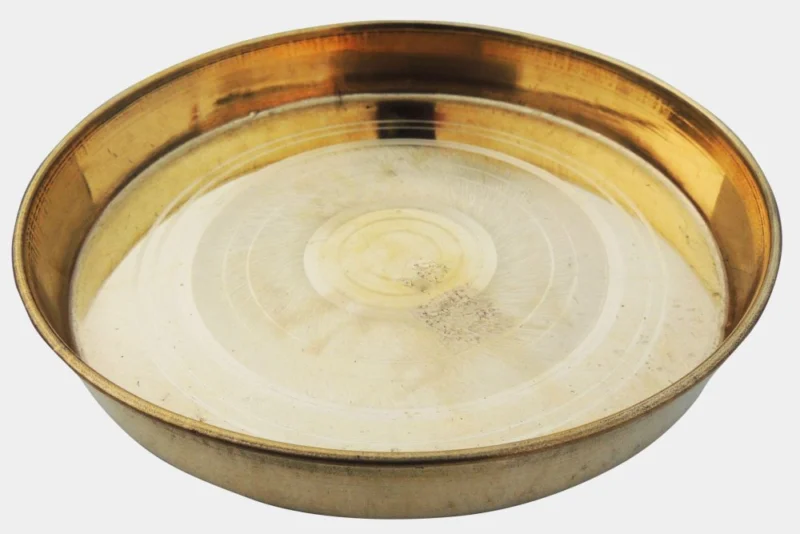 Brass Dinner Plate, 9 inch (No. 11)