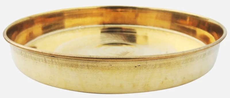 Brass Dinner Plate, 9 inch (No. 11)