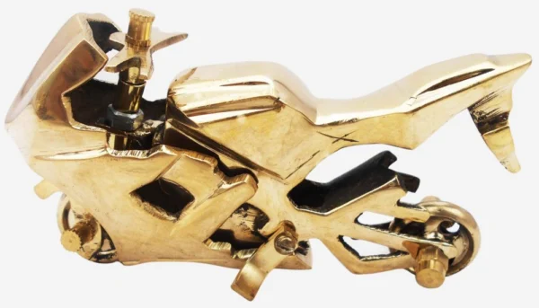 Brass Miniature Bike R15, 3 inch, brass, Vedikcraft Moradabad