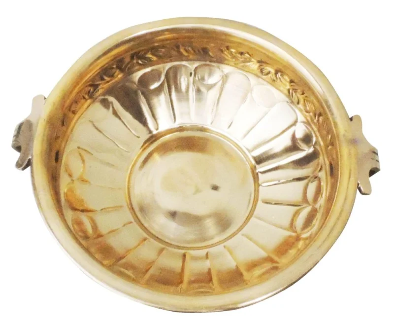 Brass Urli Bowl for Floating Flowers