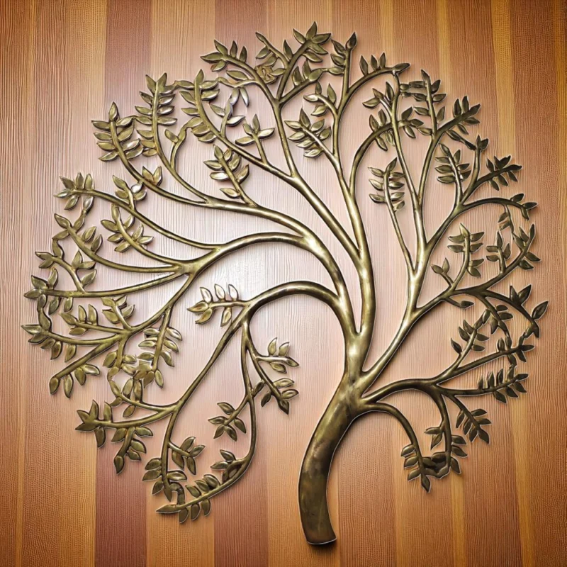 Brass Wall Hanging Tree (Kalpavriksha), 18.19 kg