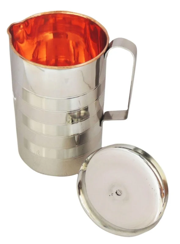 Copper Jug, 1.7 Litre, 10 inch, stainless steel