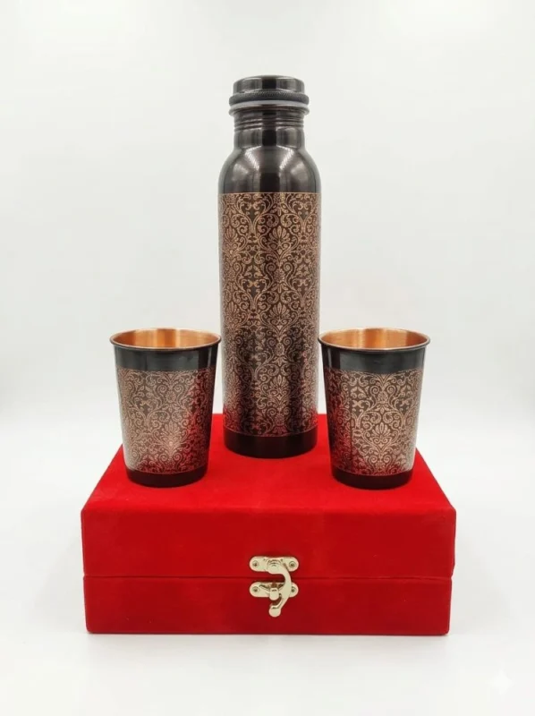 Copper Water Bottle, 900 ml, 440 g