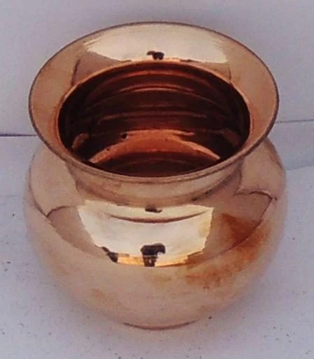 Copper Lota for Pooja, 300 ml, 3.4 inch