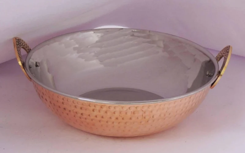Copper Kadhai, 3.5 inch (No. 5)