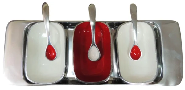Aluminium Bowl, 16 inch, Set of 3, Vedikcraft Moradabad