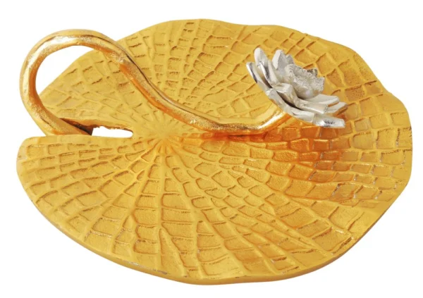 Brass Serving Platter (Napkin), brass, Vedikcraft Moradabad