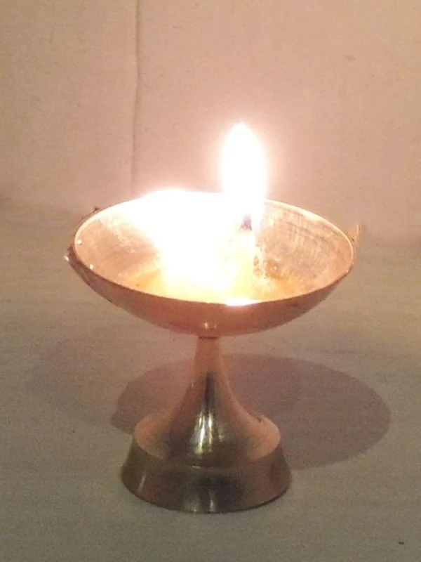Brass Diya (Deepak) (Niranjan) (No. 3)