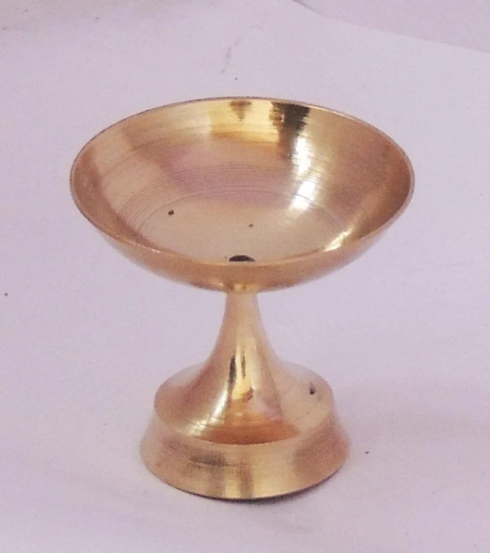 Brass Diya (Deepak) (Niranjan) (No. 3)