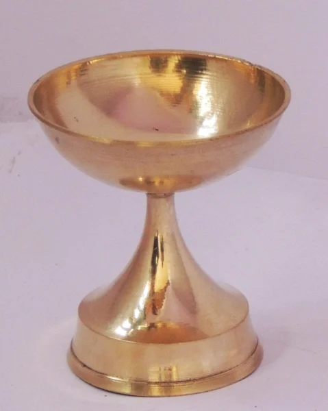 Brass Diya (Deepak) (Niranjan), brass, Vedikcraft Moradabad