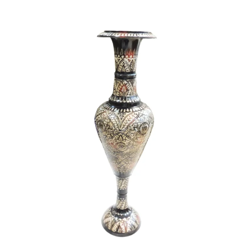 Brass Vase for Home and Garden, 29 inch