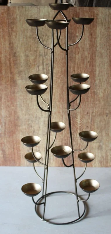 Iron Tealight Holder, 1.5 inch