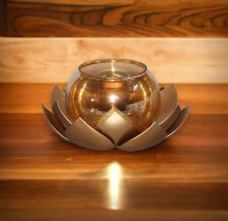 Iron Candle Stand (Chimney), 2.3 inch