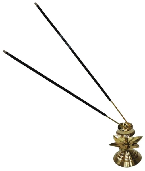 Brass Agarbatti Stand (Patta), 2.1 inch, brass, Vedikcraft Moradabad