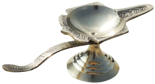Brass Diya (Deepak) (Mahabarat), brass, Vedikcraft Moradabad