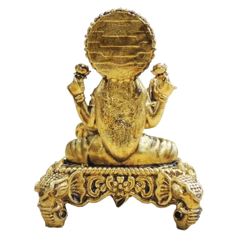 Lakshmi Ji Idol in Brass (Mini Laxmi Diwali), 2 inch