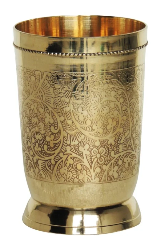 Brass Glass (Gilas) (High Quality), 4.5 inch