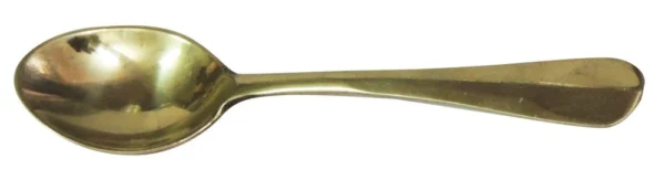 Brass Spoon, 0.6 inch, brass, Vedikcraft Moradabad