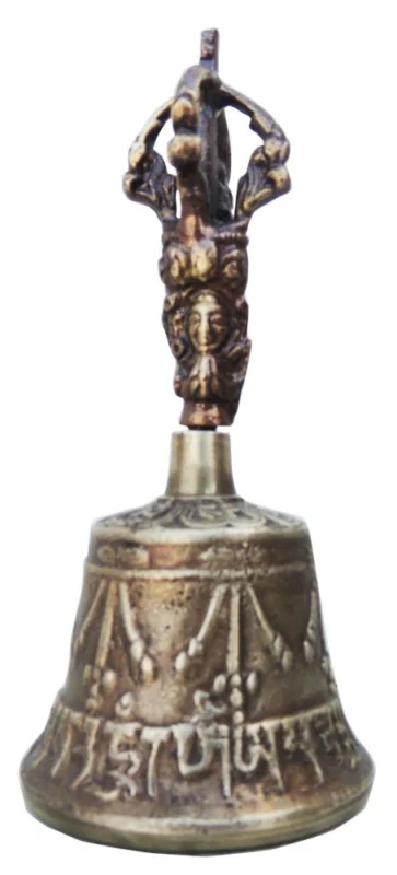 Bronze Hand Bell (Ghanti), 4.7 inch
