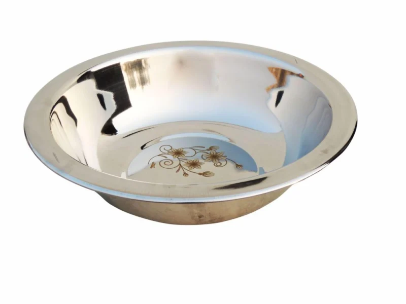 Steel Bowl (Besin), 14 inch