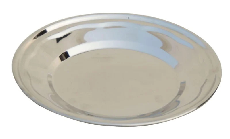 Steel Dinner Plate, 10.5 inch