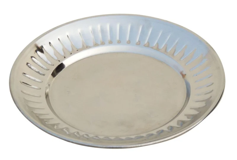 Steel Dinner Plate, 7 inch