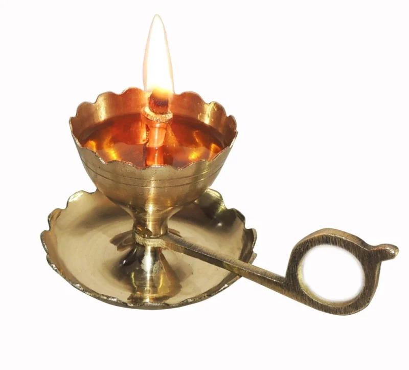 Brass Diya (Deepak) (Sampat) (No. 1)