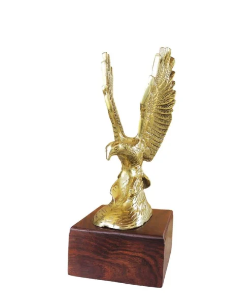 Aluminium Eagle Showpiece, 9.5 inch, Vedikcraft Moradabad