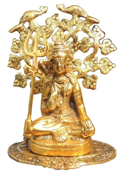 Shiv Ji Idol in Aluminium (Mahadev Under), 8.5 inch, Vedikcraft Moradabad