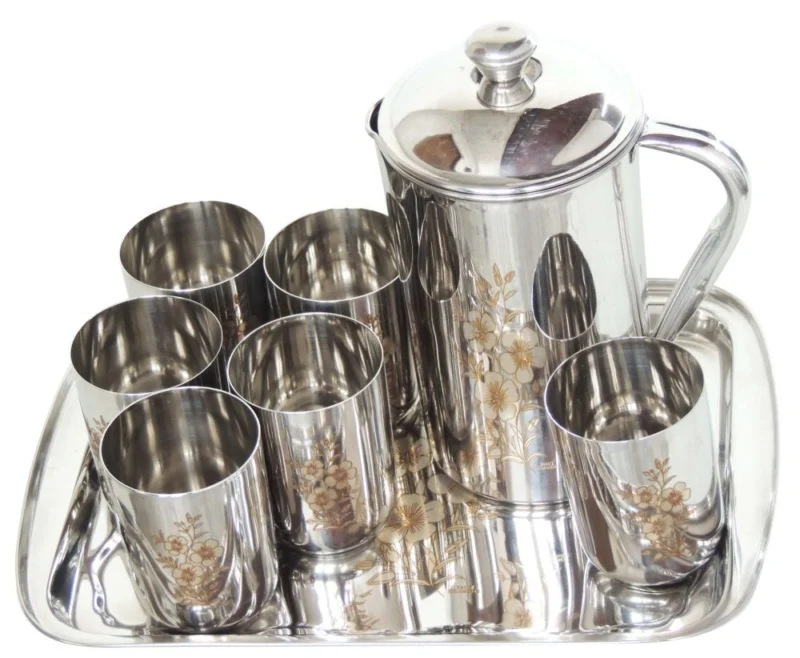 Steel Glass (Gilas) (Lemon), stainless steel