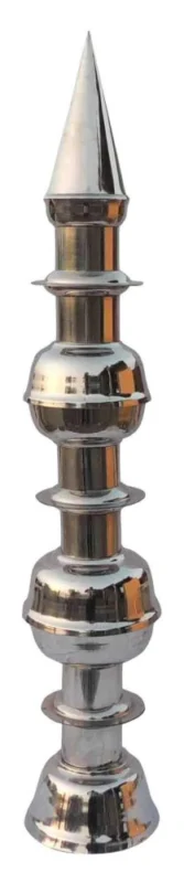 Steel Kalash for Pooja, 32.5 inch, stainless steel