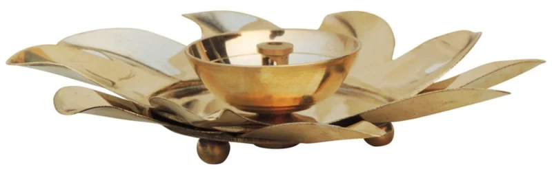 Brass Diya (Deepak) (Surya), 1.5 inch (No. 2)